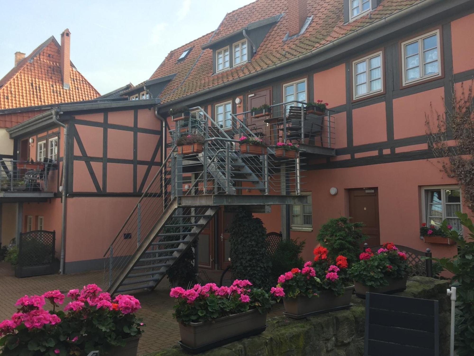Apartment Mit Balkon No4 Quedlinburg Exteriér fotografie